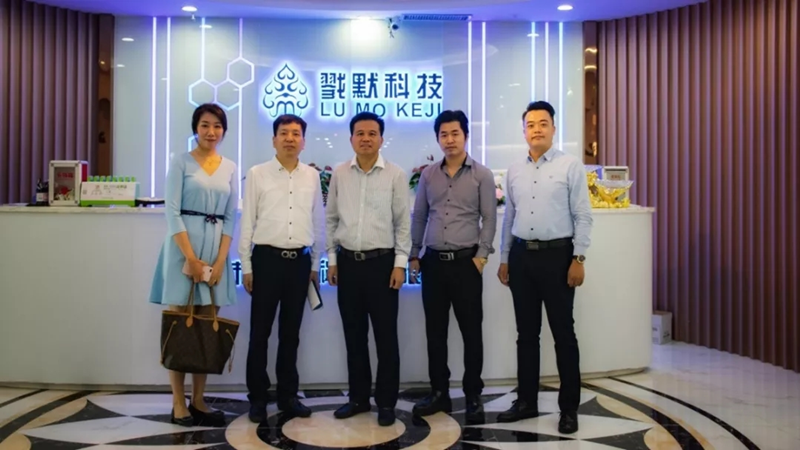 龙华区文创协会龚洪流会长一行莅临我司视察指导工作