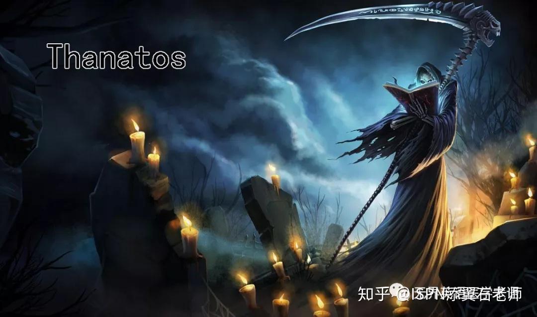 希腊神话衍生的医学术语四死神桑纳托斯thanatos