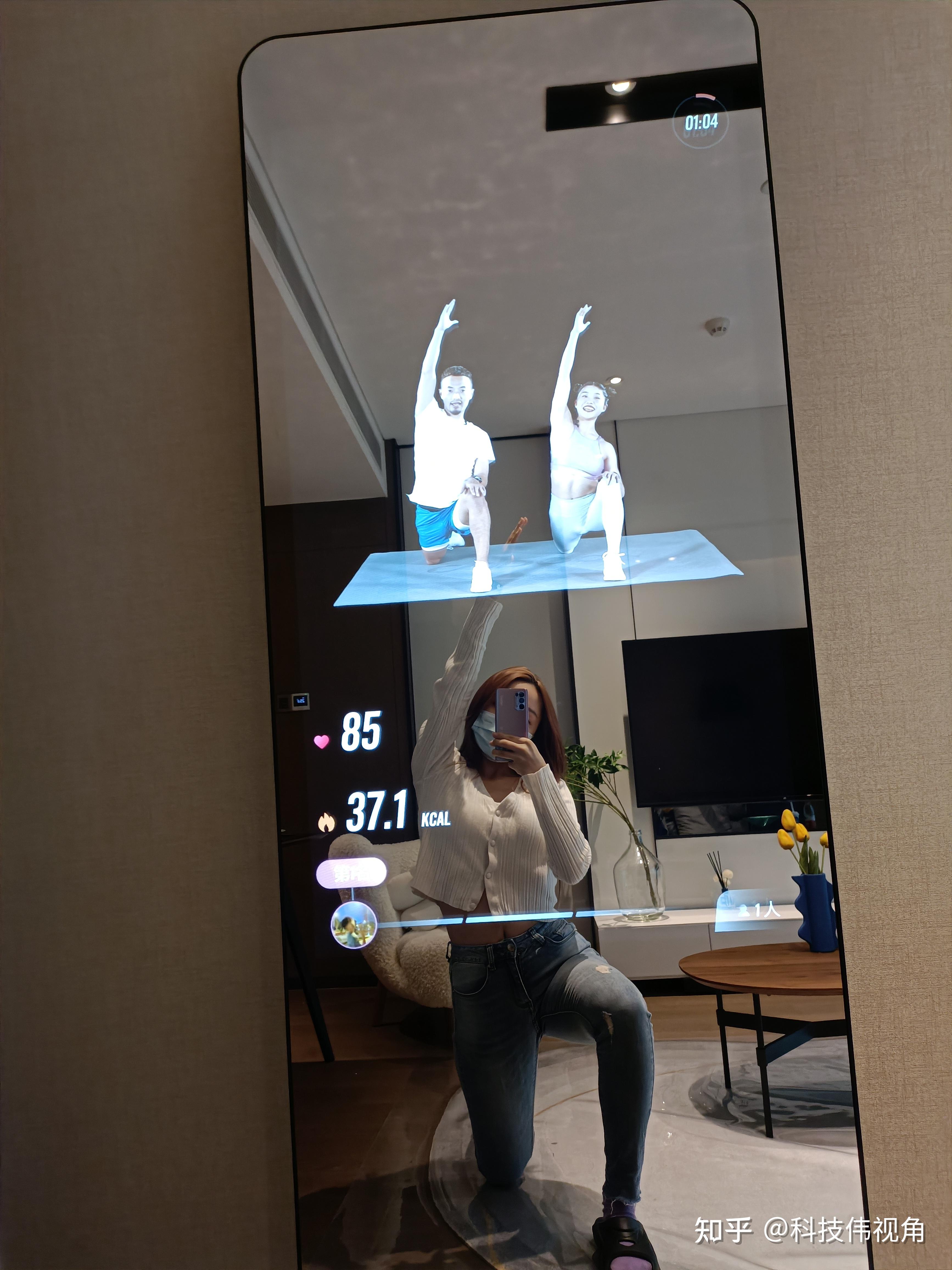 有了fitmore智能健身镜再也不怕健身房跑路了