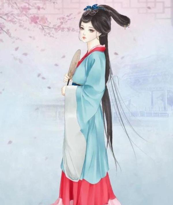 最美古风赏析:古风手绘画,年轻貌美,楚楚动人的古风美人!