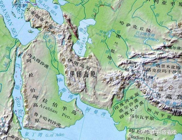 阿富汗属于西亚,中亚还是南亚国家?