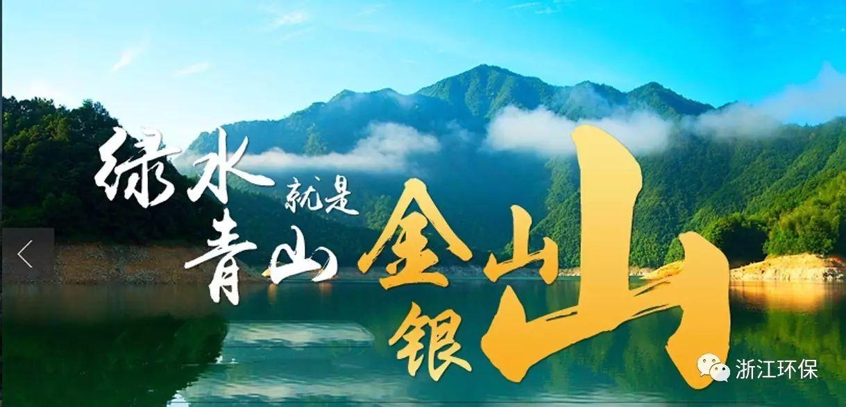 关于"绿水青山就是金山银山",车俊书记这样理解