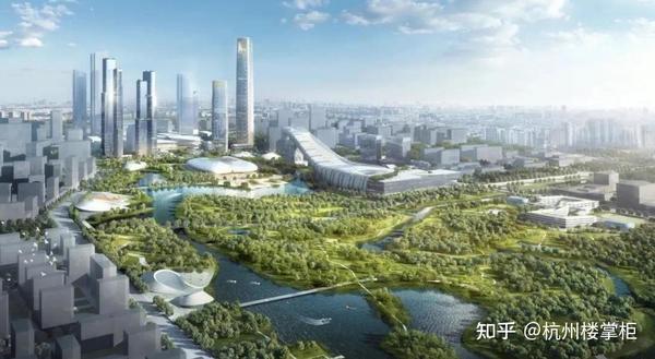 同时,杭州未来的模样也逐渐显露,三江汇,云城,运河新城,望江新城等