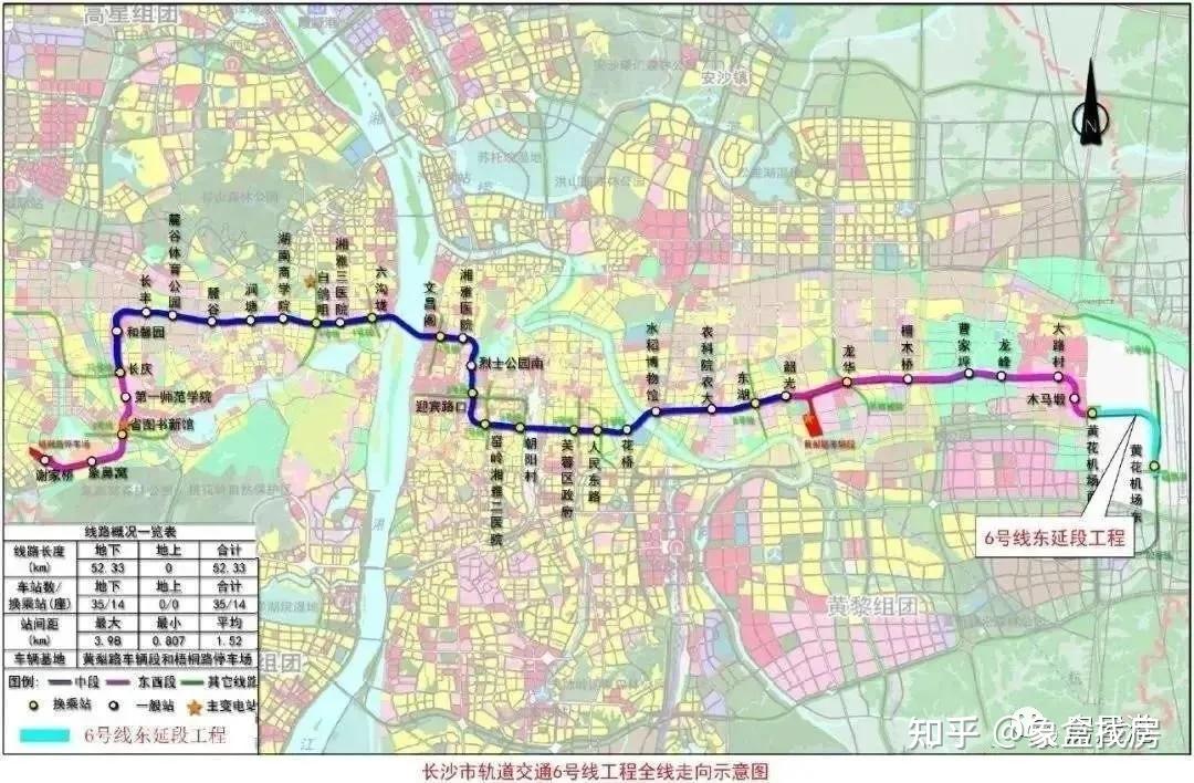 该线路对加强长沙市河西副中心与主中心的联系,缓解交通压力,引导城市