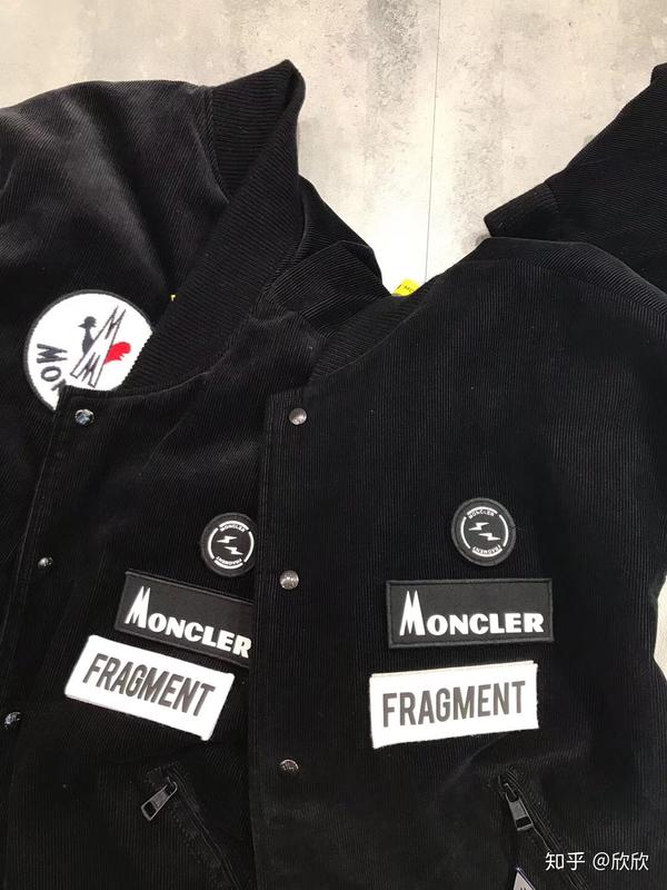 monclerxfragment蒙口藤原浩合作款sven棒球衫夹克短外套