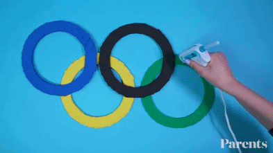奥运五环是由