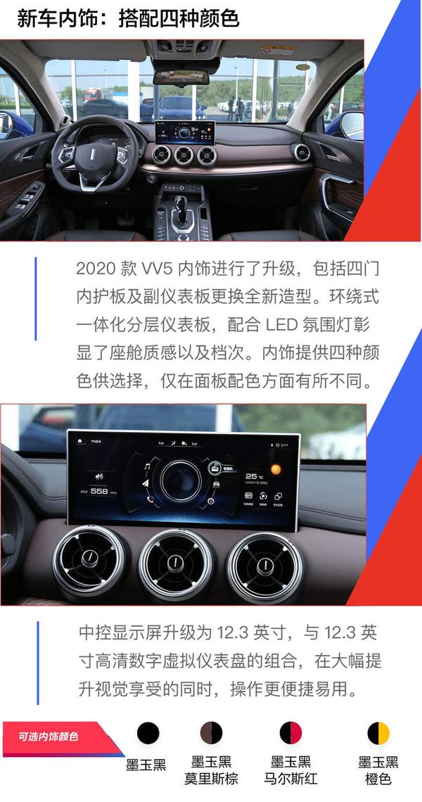 1378万智先锋版值得入手wey2020款vv5购车手册