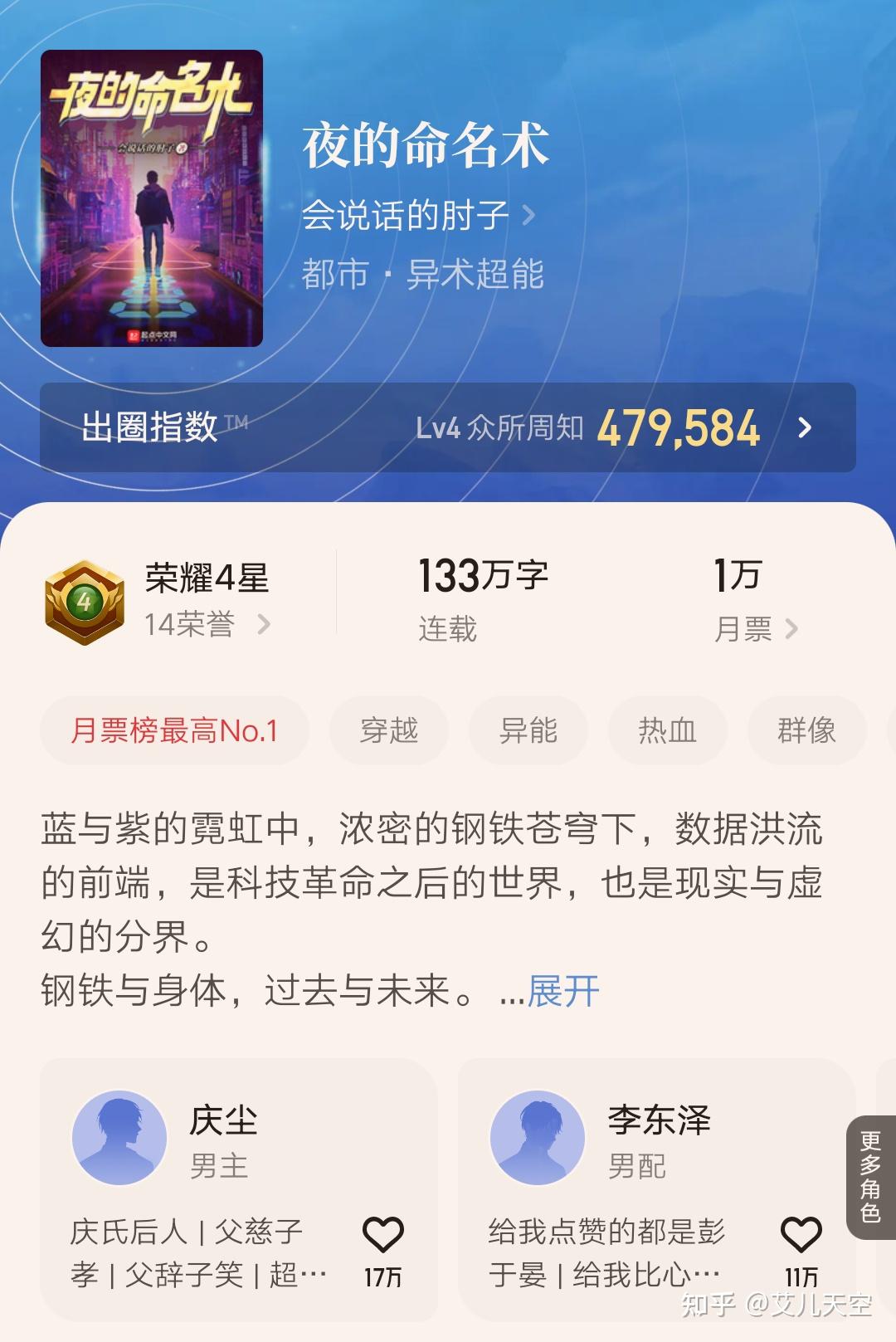 白金大神会说话的肘子十月剑指第一小说夜的命名术均订已到98800