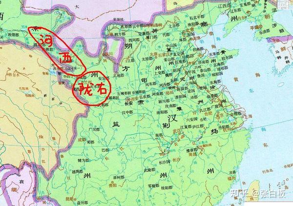 隋杨起于陇右门阀,李家也是陇右门阀.