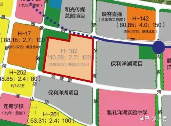 根据城发集团的推介, 洋湖还有h491/h492,h142,h182,共三块商住地待