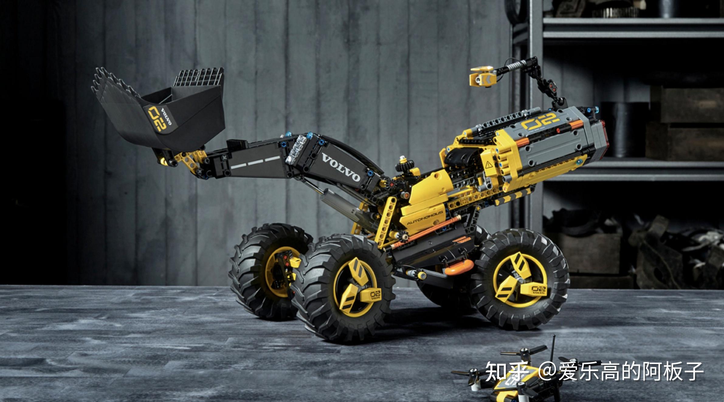 乐高lego - 42100 利勃海尔r9800挖掘机
