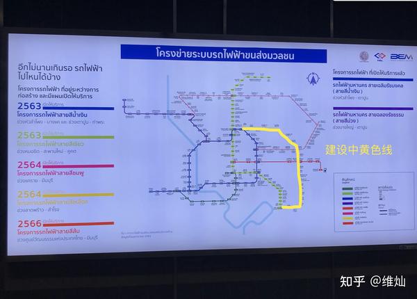 曼谷南北的又一个环线,地理位置非常重要,这条线会和现有的4条地铁线