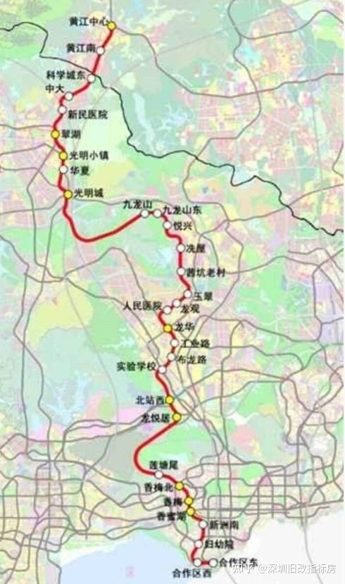 深圳地铁5期第一批6支南延14号线东延22号线实锤了