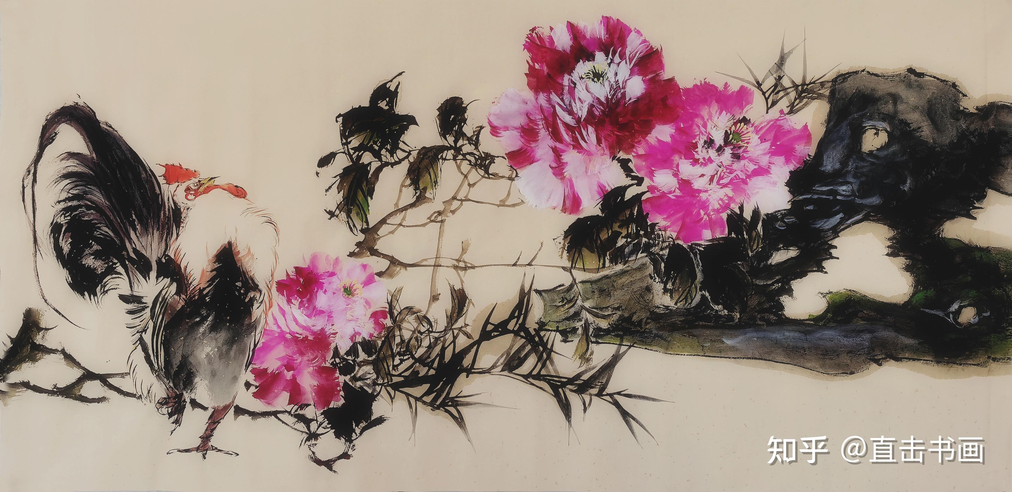 中国美术家协会会员韦智杰花鸟画作品欣赏