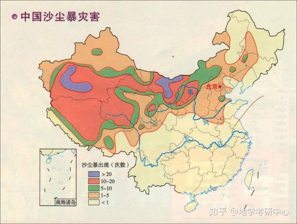 中国专题地图
