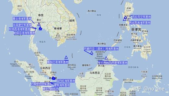 美国全球军事基地分布2