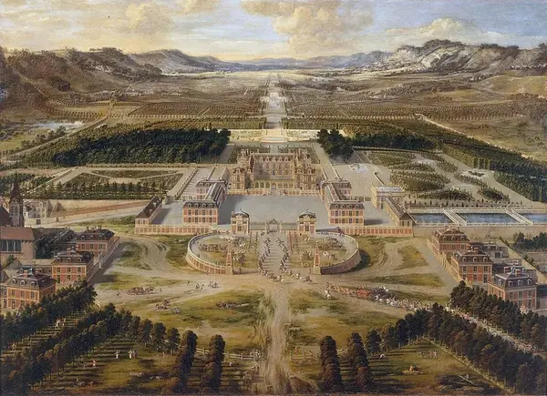 beginning as a humble hunting lodge, the palace of versailles