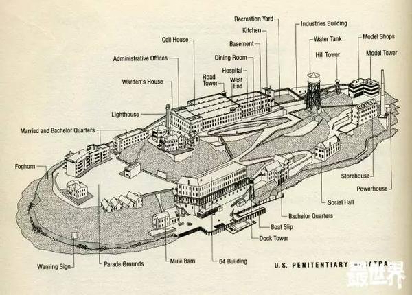 在"恶魔岛"上的监狱里过夜,越狱的时候你可千万别怂