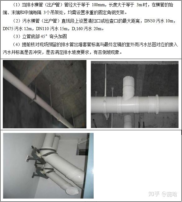 建筑安装ppr给水管upvc排水管安装要求及做法图文并茂实例讲解