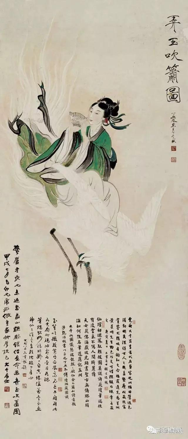 国画大师张大千不仅山水画笔酣墨畅,恣肆淋漓,花鸟画鲜活灵动,形神