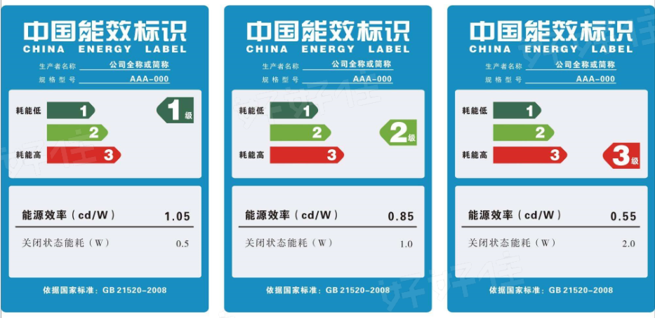 能耗 衡量电热水器最大的指标就是能耗标识了,现在的电器基本都会有