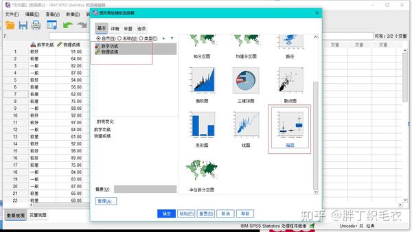 spss入门教程——绘制箱线图