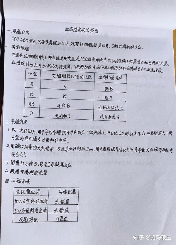 医学免疫学实验报告