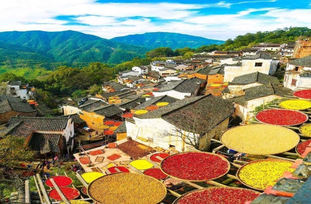 江西秋季热门旅游景点婺源篁岭旅游攻略低音号免费语音导游