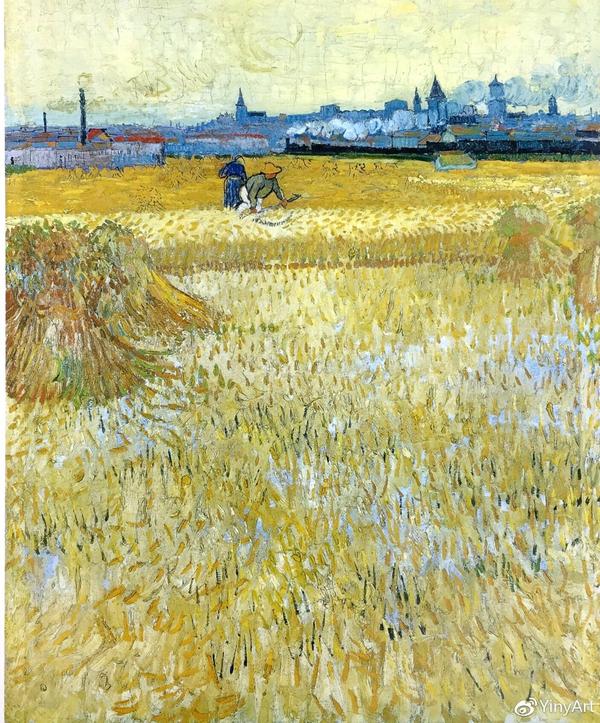 wheat field 1888