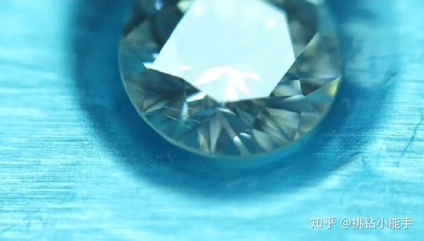 莫桑石的重影图