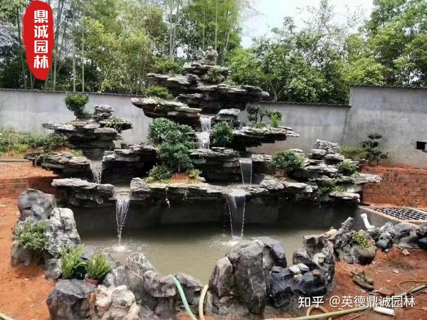 英石自然石假山景观制作 英石庭院装饰设计石 天然英石假山定制