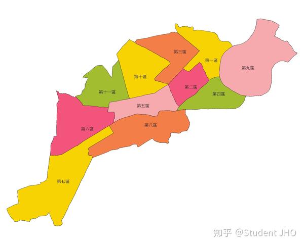 越南共和国二级行政区划地图(再制作)