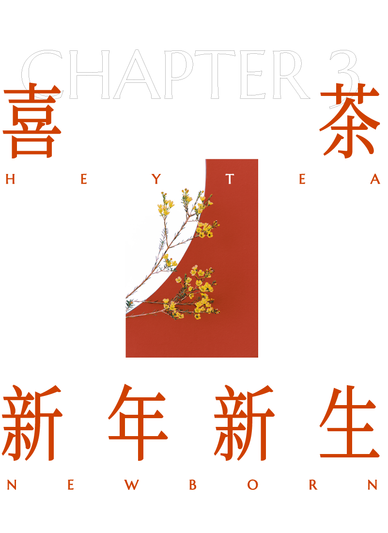 喜茶还发布了长篇海报及文案除了好看的宣传片以及不畏春