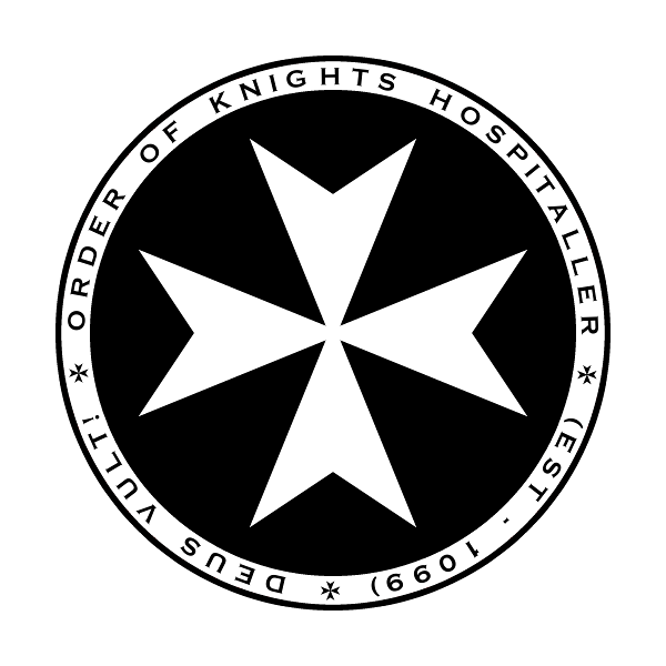 1259年之前骑士团纹章的另一版本,中间为马耳他十字架(maltese cross)