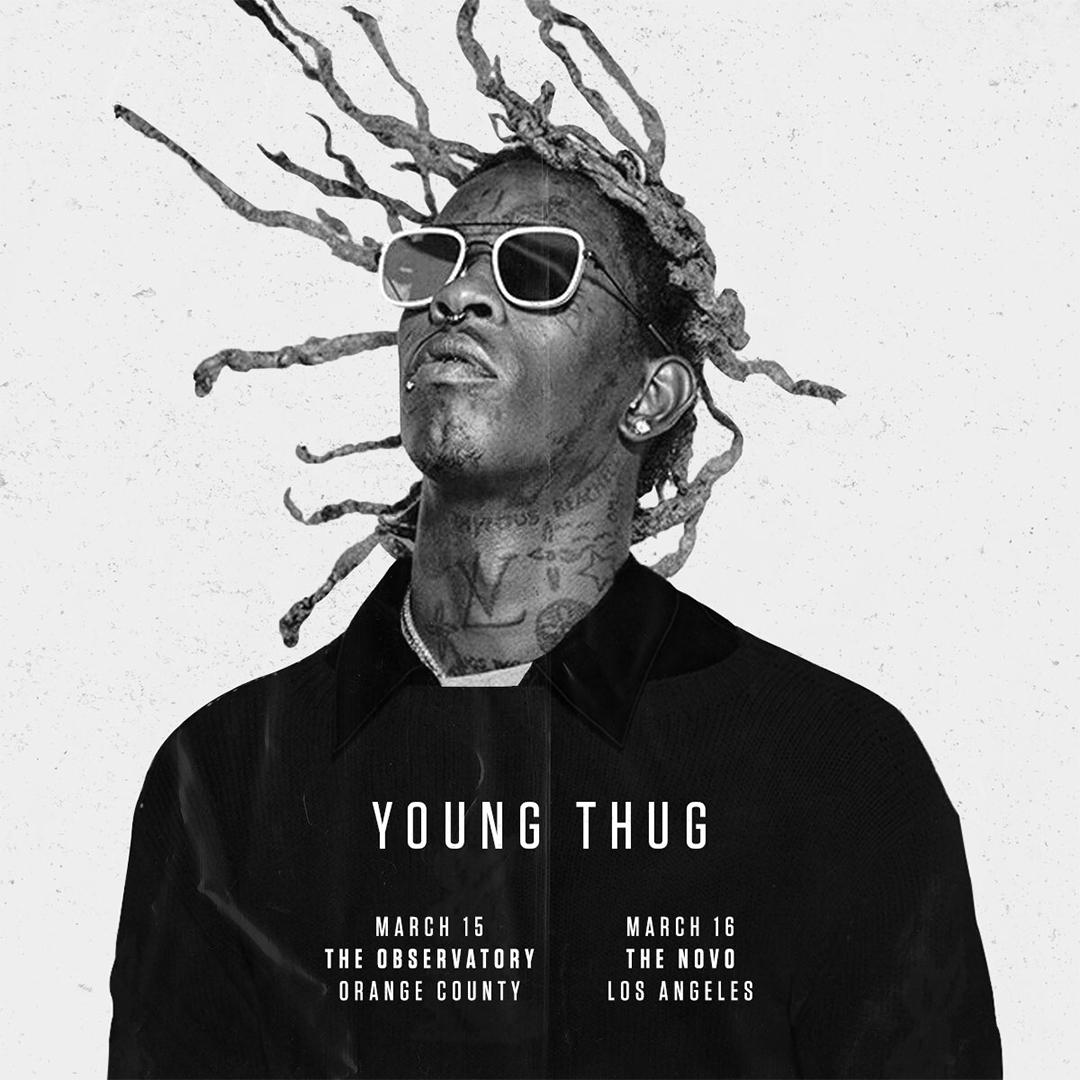 为了给新专造势,young thug不惜在专辑正式发布的前两天(12日)在
