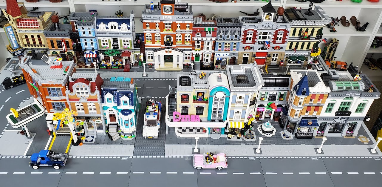乐高lego选购指南城市街景系列盘点推荐这是属于你的城市