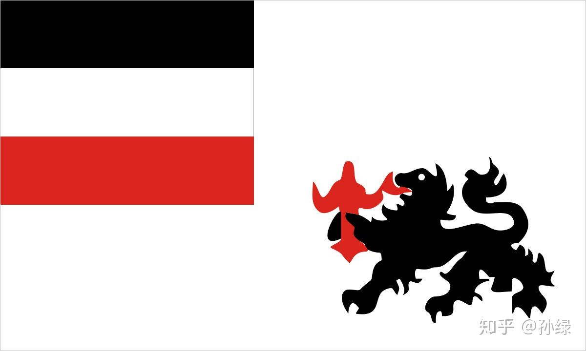 德属新几内亚公司旗帜▼