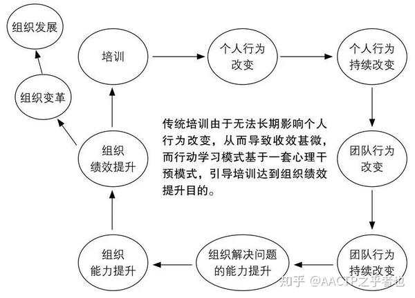 我们再看一个西方的研究模型 行动学习创造价值模型.