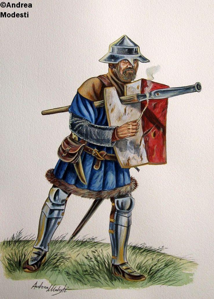 热那亚弩手不敌英国长弓手或许是因为他们忘了一件重要的装备