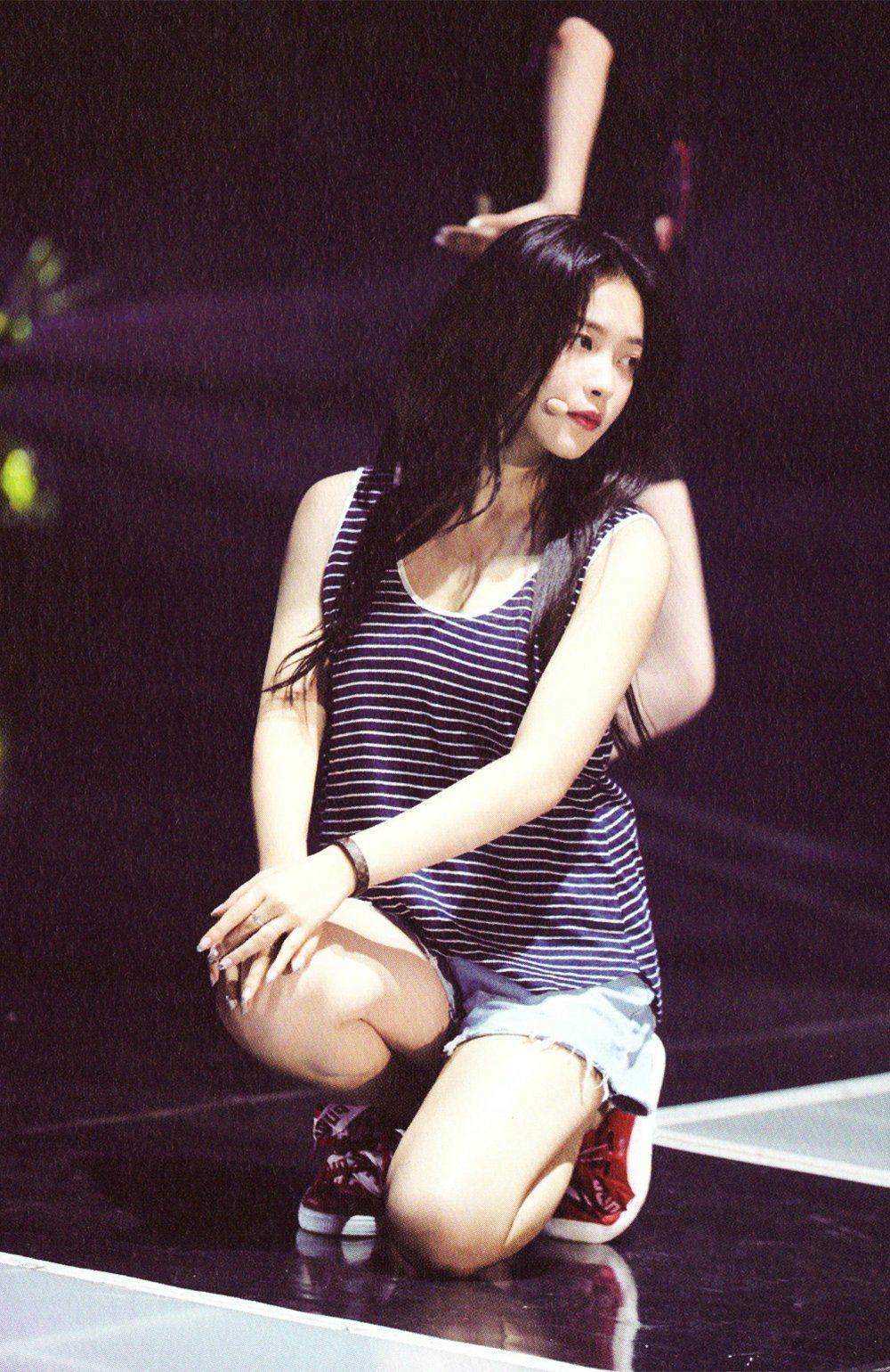 金智秀的身材在女爱豆里面是什么水平