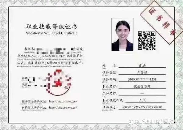 人社第三方评定健康管理师养老护理员育婴员详解