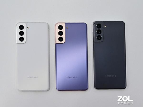 的三星galaxy s21 5g已经有了"fe"四大要素之中的三个,那就是塑料后盖