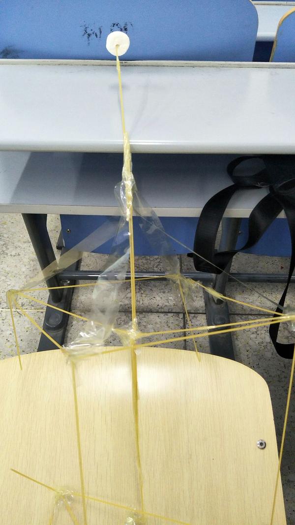 棉花糖挑战用20根意大利塑料棒一卷胶带一卷细绳在20分钟内尽量搭一座