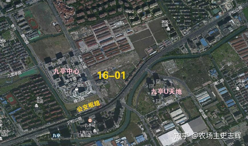 上海市松江区九里亭街道拟引进大型商业综合体9号线九亭站