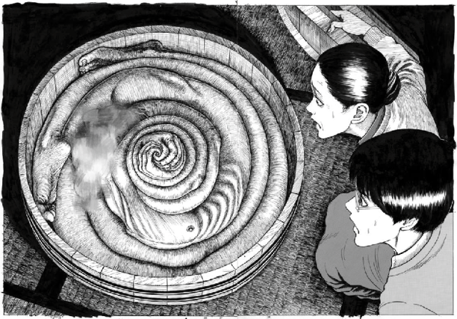恐怖悬疑漫画只能想起富江抱歉谈及伊藤润二库管我首推漩涡