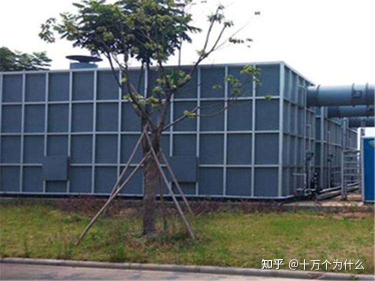 玻璃钢生物除臭箱生物滤池
