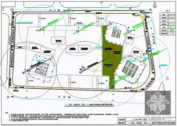 施工现场不会布置?25个项目50余张cad版平面布置图纸