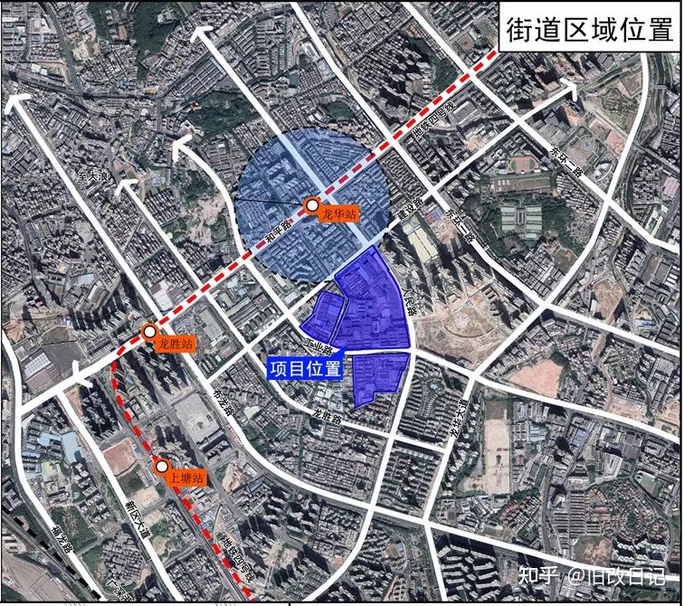 好消息龙华商业中心旧改南片区开工鸿荣源主导开发