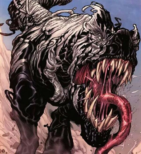 恐龙,体长在11米-15米之间,在金刚狼最经典的漫画《暮狼寻乡》中,毒液