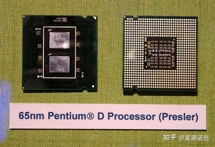 首个双核处理器:intel pentium d